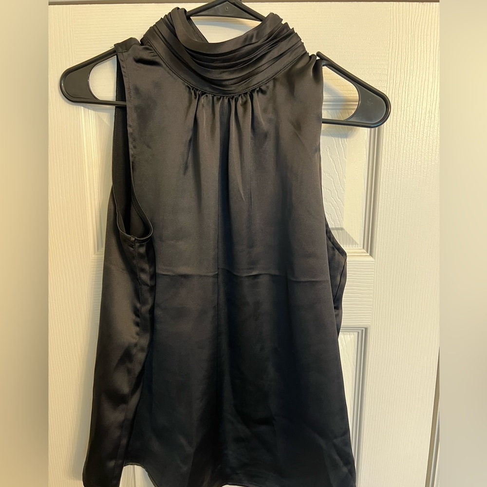 Rachel Zoe Black Sleeveless Tank Top